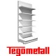 Regał przyścienny metalowy Tegometall