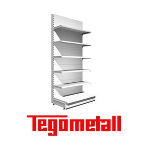 Regał przyścienny metalowy Tegometall